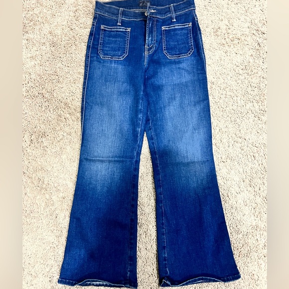 MOTHER The Patch Slacker Crop  Size 25 - Picture 2 of 3